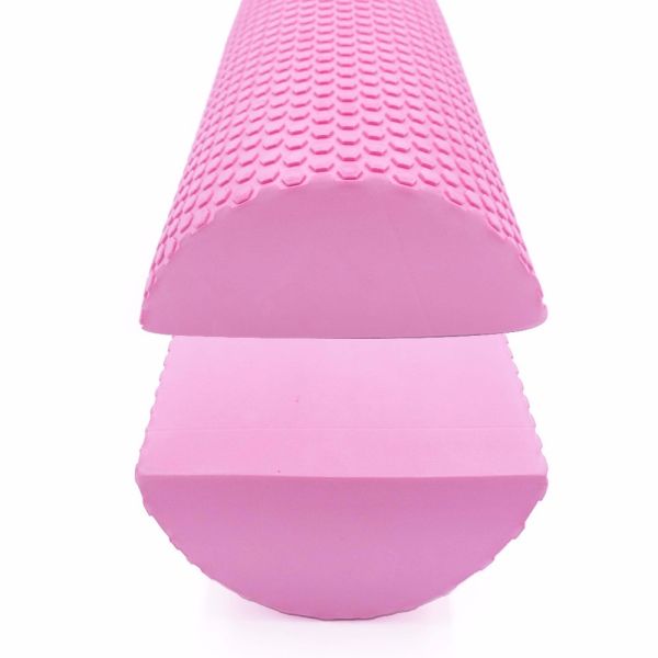 vHigh Density Half Foam Roller , Body Massage Roller Fitness Equipment Balance Pad