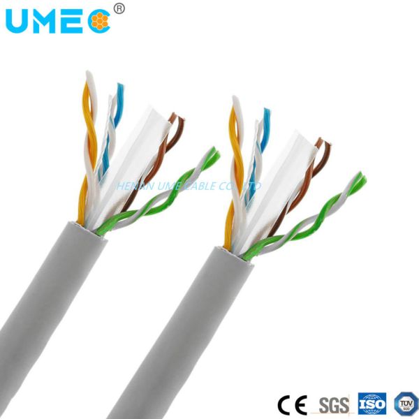 Customer Specified CAT6 UTP Wall Socket Cable for Computer Network and Control System