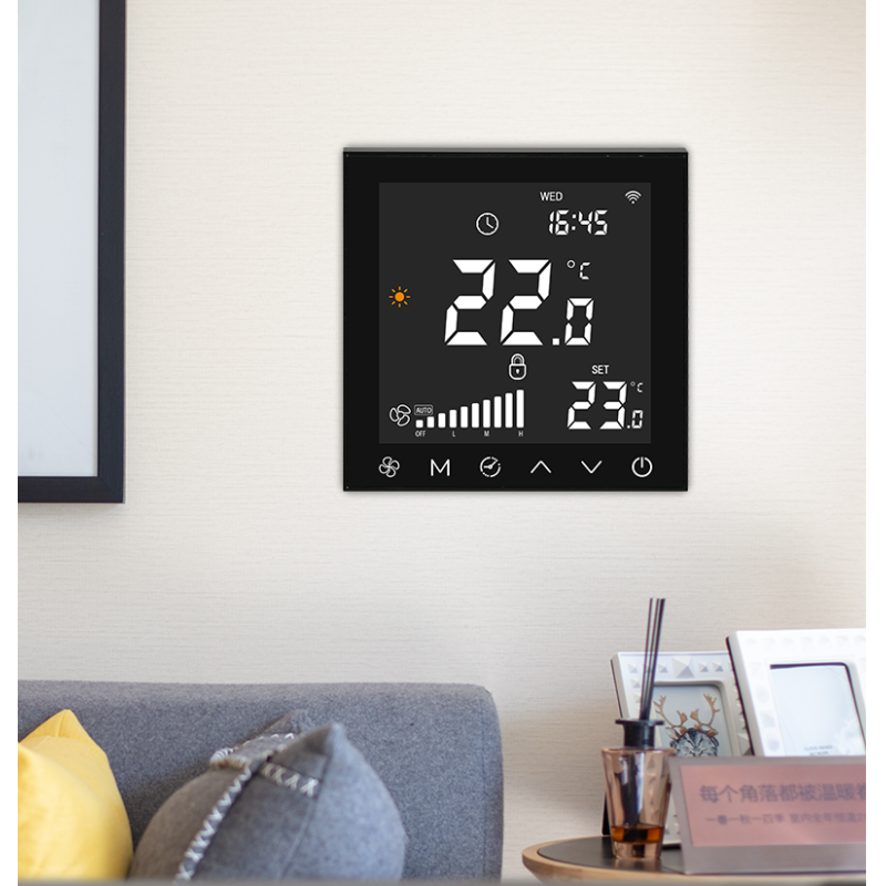 Intelligent Temperature Controller FCU & Floor Heating Thermostat For HVAC Comfort Management