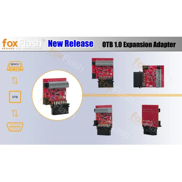 FoxFlash Master ECU Programmer with 5 Modes & 2-Year Warranty