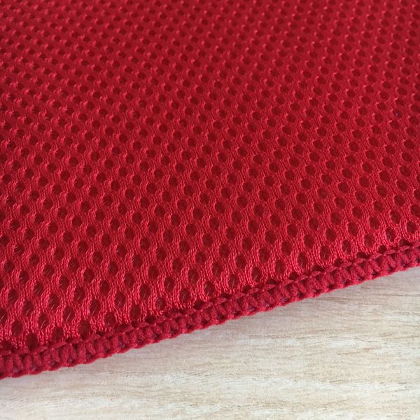 Sinlge packed 1pc Microfiber printeted water absorb dish mat kitchen water pad with grid patten