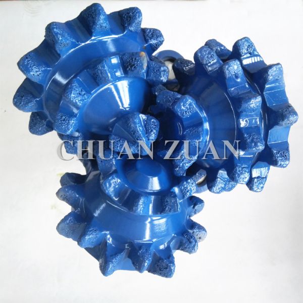 factory new 12 1/4inch steel tooth tricone roller cone rock drill bit for well drilling with good quality