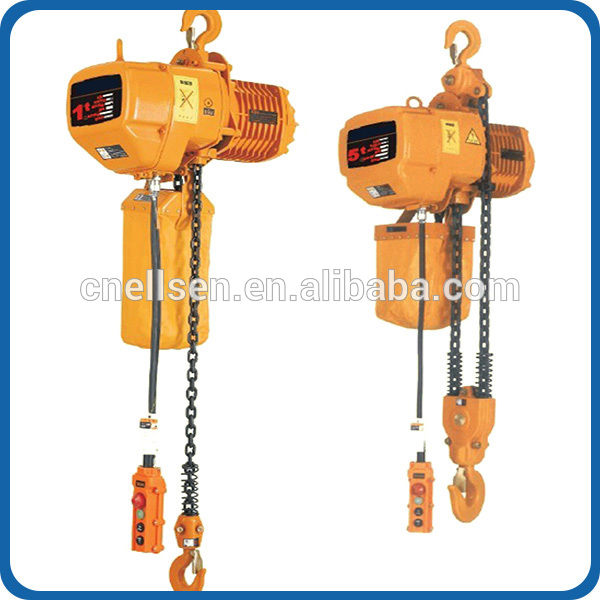High quality easy installation model electric chain hoist,Special design for limit space With Motorized Trolley
