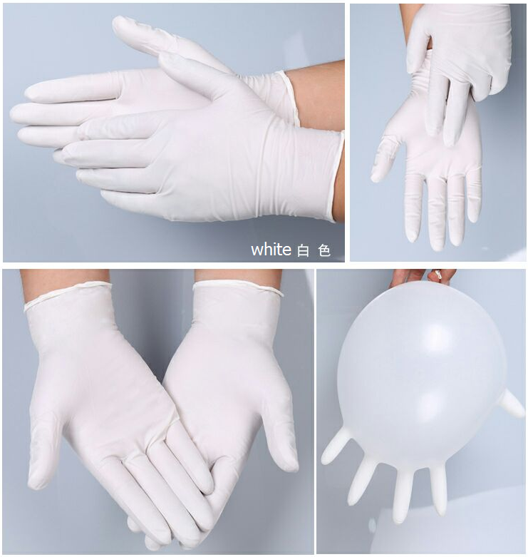 Disposable Nitrile gloves with powdered / powder free
