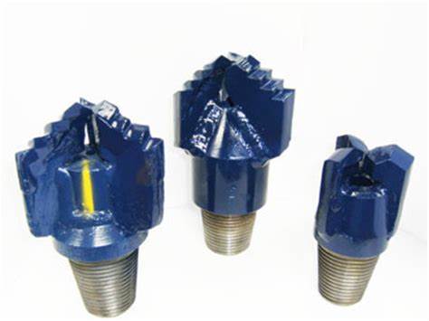 5 - 17 Inch Water Well Drilling Tools Step Drag Bit For Wild Range Drilling