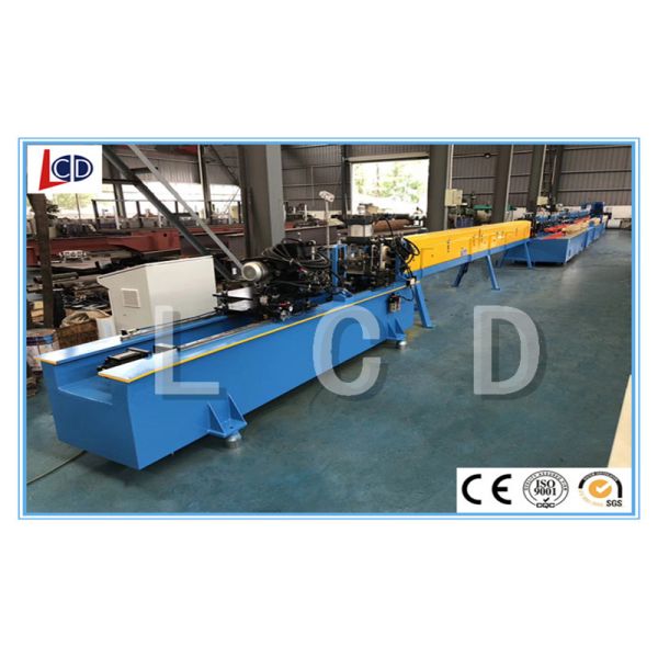 Automatic steel round rectangle pipe roll forming machine