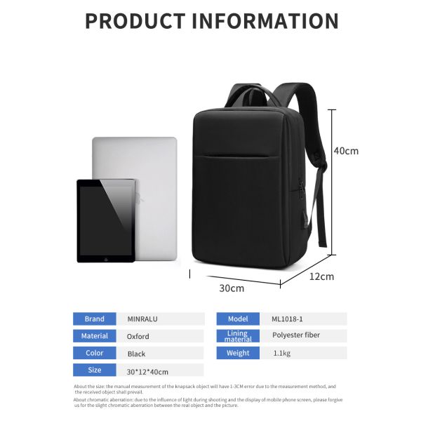 Wholesale backpack custom logo waterproof business Laptop Bag schoolbag Backpack