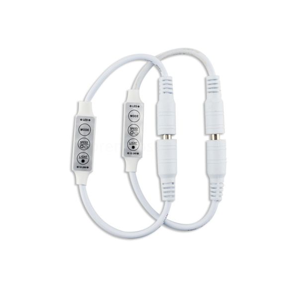 Monochrome Single Color LED Strip Controller Dimmer 3 Button Manual Type