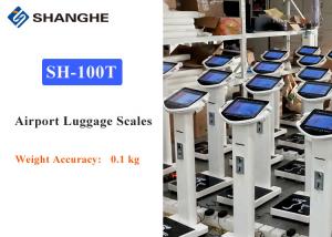 China Automatic Measurement Airport Luggage Scale 0.1 Kg Weight Accuracy Durable on sale