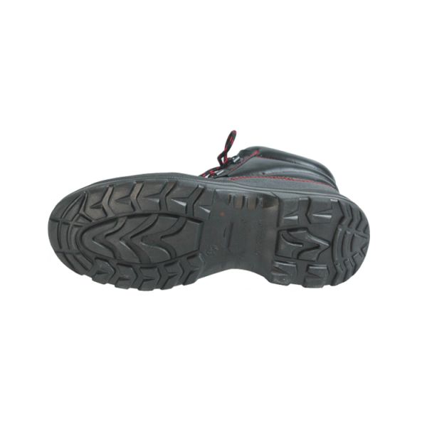 PU Outsole Material Anti Puncture Anti Smash Safety Shoes For Warehouse Workers Red Men Work Boots