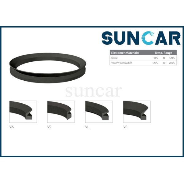 VA V-Ring Seals NBR FKM Rotary Shaft Seal Ring Rubber V Type Seal