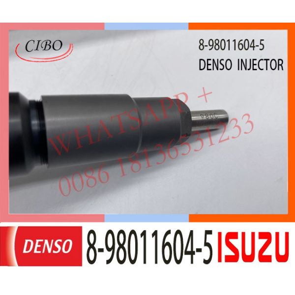 8-98011604-5 DENSO Diesel Engine Fuel Injector 8-98011604-5 095000-6980 095000-6981 For Isuzu 4JJ1