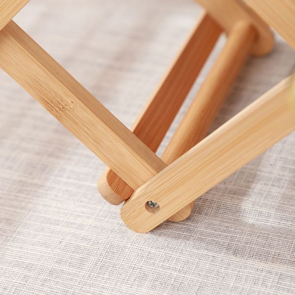 Organize Your Kitchen with this Foldable Bamboo Wine Rack Holds 10 Bottles