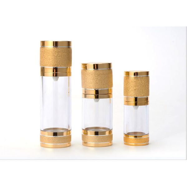 Airless Cosmetic Pump Bottle , Hotel Plastic Cosmetic Bottles For Personal Care