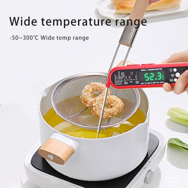 DTH-162 -50 To 300℃ Long Probe Meat Thermometer For BBQ Grill Baking Digital Instant Read Kitchen Food Thermometer