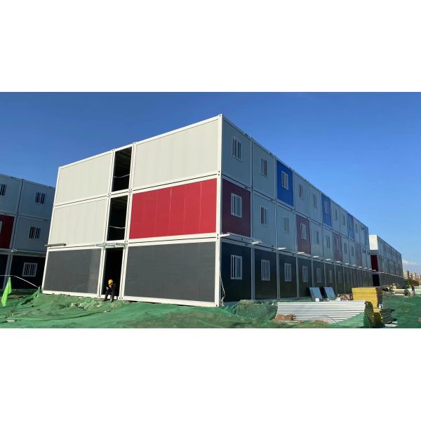 Customized Color Folding Container House for Store Hotel Engineering Hospital School