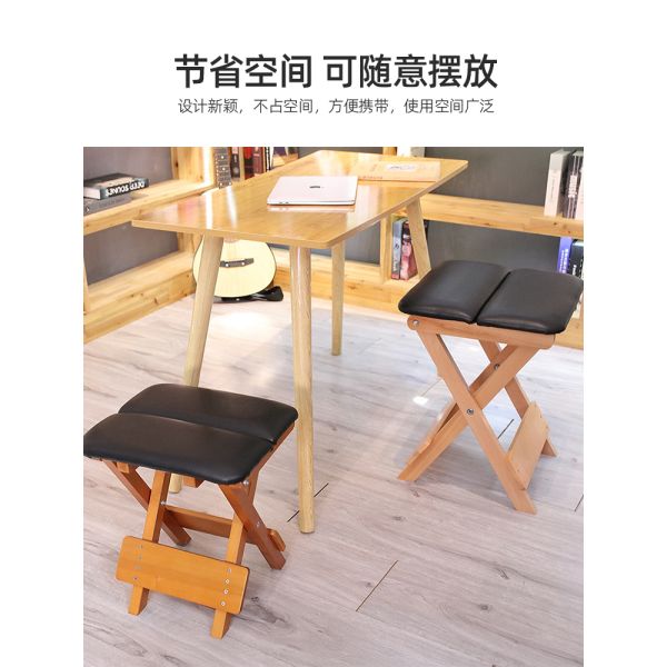 Portable Folding Gymnastics Stool Bench For Exercise Training