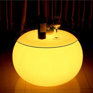 Buy cheap Modern Commercial LED Illuminated Cocktail Table With Rechargeable Lithium Battery product