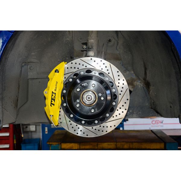 BBK For 4 Piston Caliper Honda Accord Big Brake Kit P40NS High Reliability TEI Racing Big Brake Kit