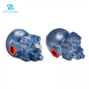 Buy cheap 1/2” Connection Corrugated Machine Spare Parts Ductile Iron F22 Ball Float Thermostatic Valve Steam Trap product