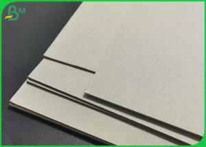 China Gray Compressed Board 1250gsm Hard Strength 2mm thick Straw cardboard sheets on sale