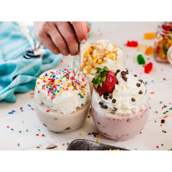 Lightweight Fried Hand Ice Cream Maker Machine Round Ice Cream Roll Pan