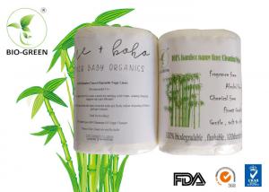 Custom Bamboo Cotton Diaper Inserts , 30-60 gsm Organic Bamboo Diapers
