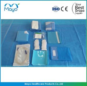 China Australia Market Disposable Sterile Dental Implant Drape Kits Oral Drape Pack on sale
