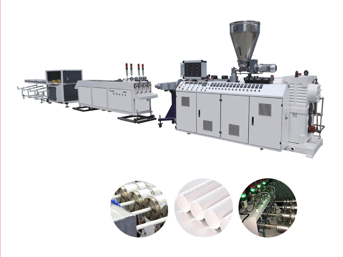 Industrial PVC pipe manufacturing equipment