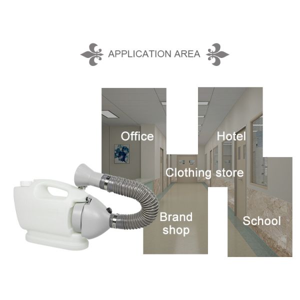 5L ULV electric mist sprayer handheld cold fogger sanitizer disinfecting fogging machine for outdoor/indoor