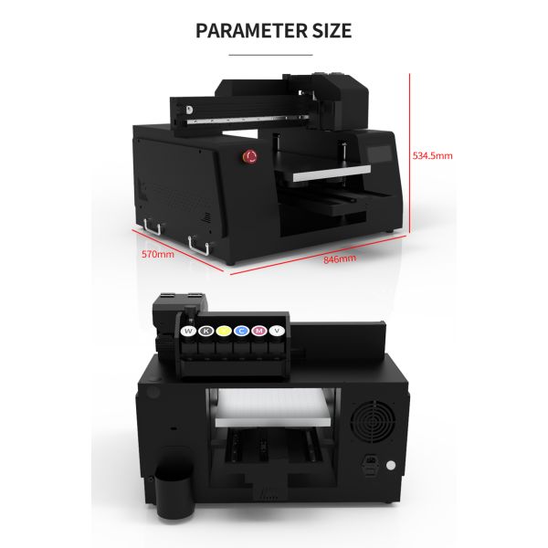 KECAI Big Promotion A3 XP600 3060 UV LED Printer for Mobile Cover Pen Bottle Acrylic Inkjet Flatbed Printing Machine for Sale