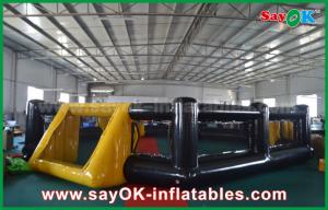 Buy cheap Football Inflatable Games PVC Seal Inflatable Soccer Field Kids Indoor / Outdoor Playground Equipment product