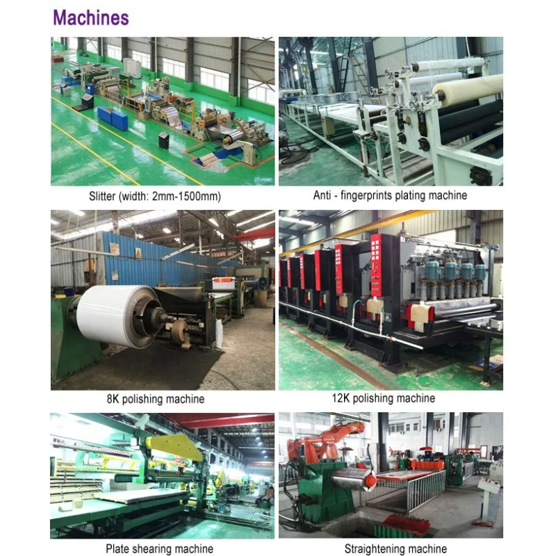 2b Ba 8K Mirror Polished Ss 304 Coil Roll Strip Tape Cold Rolled 0.1mm-3mm Thick 201 202 304 304L 316 316L 316ti 321 410 430