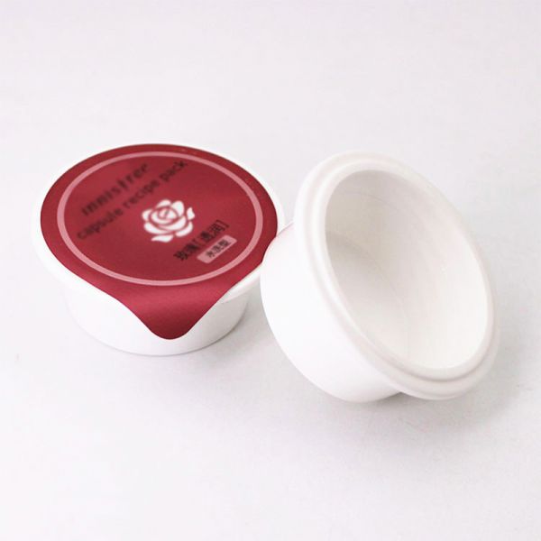 20ml PP Plastic Cups with Lids for Cosmetic Cream Lotion 54mm Diameter
