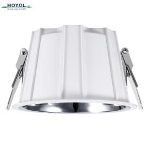 China Anti-glare Led Downlight CE Rohs Approved Cut out 100mm 150mm 200mm Downlight Unique Model Recessed Downlights on sale