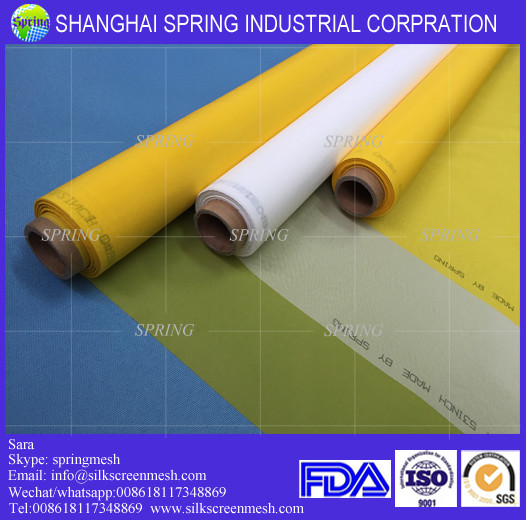 Screen printing mesh 110T white color