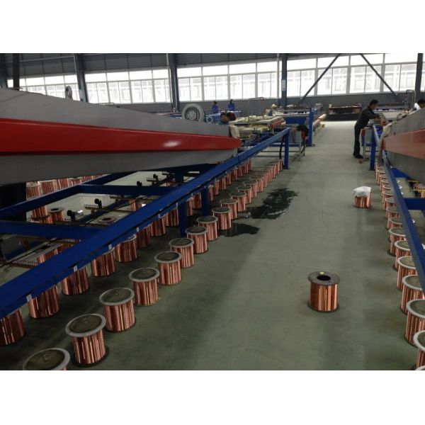 Single Bare Copper Wire Annealing Machine 300mpm Low Power Consumption