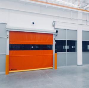 China High Safety Security Rapid Roller Doors Customized Promotion Fast Fabric Roll Up Wind Proof on sale