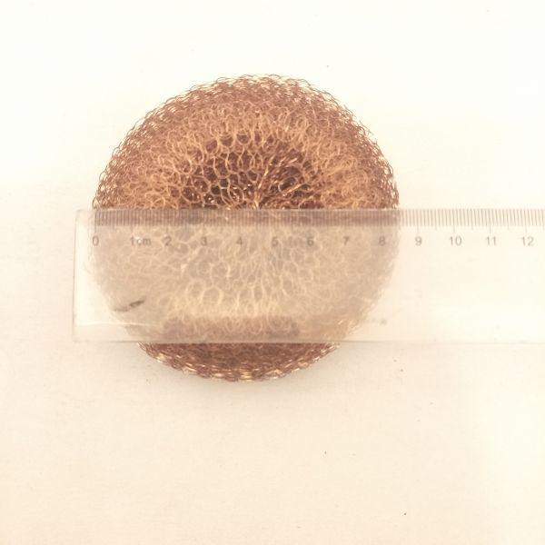 Strong Decontamination Copper Scouring Pads Free Samples For Kitchen And Household