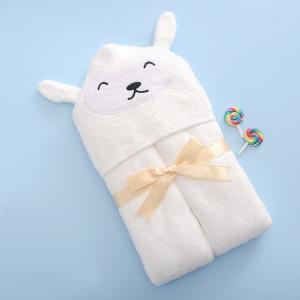 Buy cheap 100 Percent Organic Bamboo Hooded Infant Bath Towels 400gsm product