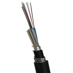 Buy cheap GYTA53 Outdoor Fiber Optical Cable Stranded Double Jackets Armored Cable product