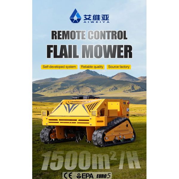Wide Application Flail Mower Suitable for Vineyards Orchards Citrus Groves and Berry Plantations Providing Safe