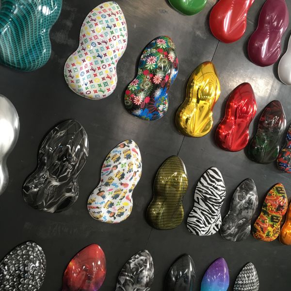 Plastic Speed Shape for Water Transfer Printing Hydrographic Dipping Hydro Print Liquid Print Sample Show