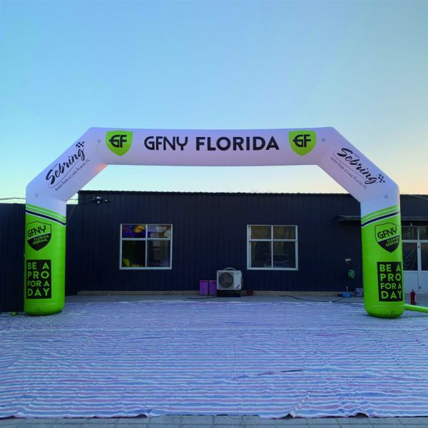 Sports Inflatable Finish Arch Outdoor Advertising Inflatable Door Arch
