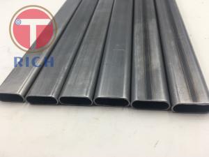 China Q235 25*10*1mm Welded Flat Oval Steel Tubing For Lightweight Workout Equipment on sale