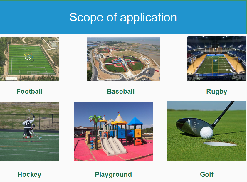 Shock Absorbing Artificial Grass Performance Pad With Seaming Tape FIFA WR FIH Certified