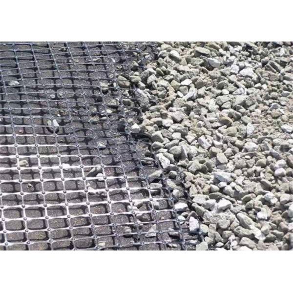 60kn Biaxial Glass Fiber Geogrid For Soil Reinforcement