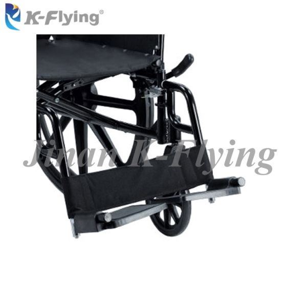 Height Adjustable Aluminum Foldable Manual Wheelchair For Disabled Adult