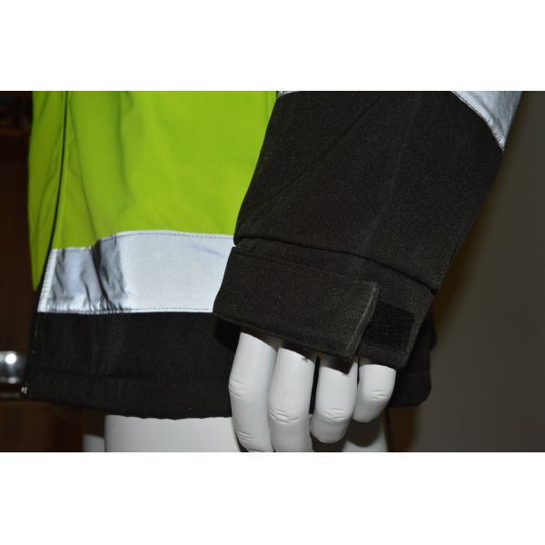 Breathable Reflective Jacket 3xl 4xl Running Cycling Light Road Work Unisex Hi Vis Strips Uniforms