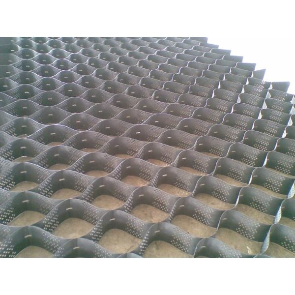 Welding Distance 330mm-1000mm Hdpe Geocell for Soil Stabilization and Retaining Walls